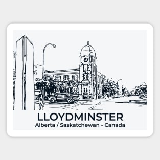 Lloydminster - Alberta / Saskatchewan Magnet